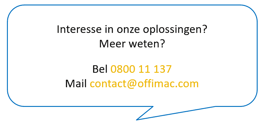 offimac be contactformulier